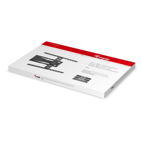 Equip  650344  43"-90"  Max.: 50kg  dönthető  forgatható TV Fali konzol Fekete 