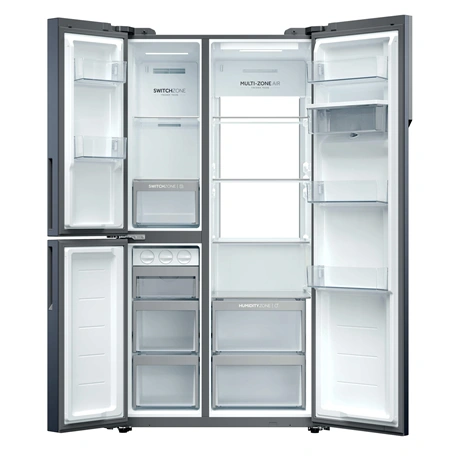 Haier HSPR79F18EWMB Side by Side hűtőszekrény - E energiaosztály