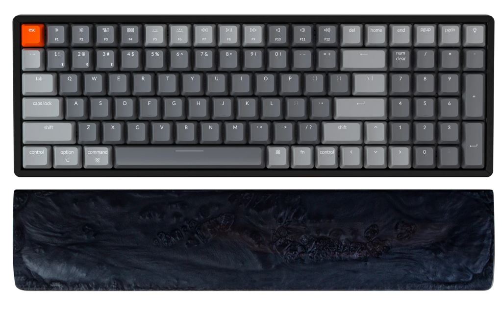 Keychron K4 gaming csuklótámasz barna tömör fa (PR2) Keychron K4 gaming csuklótámasz barna tömör fa (PR2)