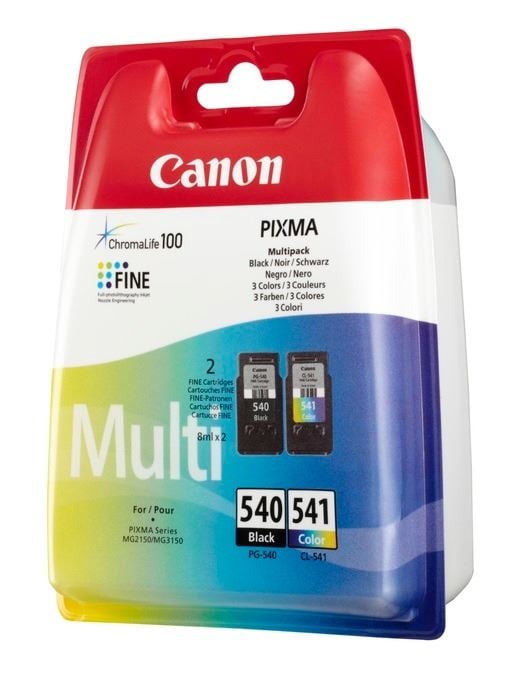 Canon PG-540BK + CL541 patron Multipack (5225B006) Canon PG-540BK + CL541 patron Multipack (5225B006)
