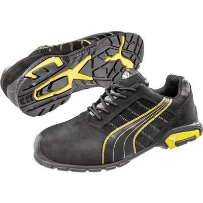 PUMA Safety Amsterdam Low 642710-45 Biztonsági cipő S3 Méret: 45 Fekete, Sárga 1 pár