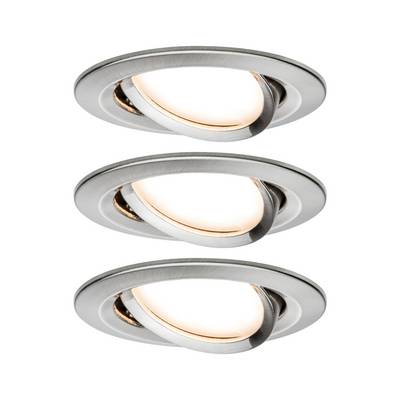 Beépíthető lámpa 3 részes készlet LED LED 19.5 W Paulmann 93447 Nova Nemesacél (matt) Beépíthető lámpa 3 részes készlet LED LED 19.5 W Paulmann 93447 Nova Nemesacél (matt)