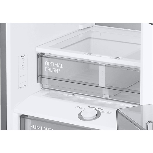 Samsung RB38C600CS9/EF inox alulfagyasztós hűtőszekrény