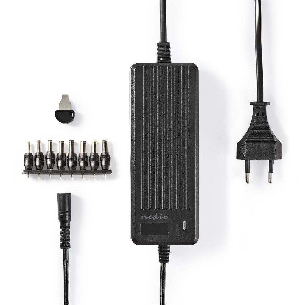 Nedis univerzális notebook adapter 60W 6-16V 5-5,2A 8fej (ACPA116)
