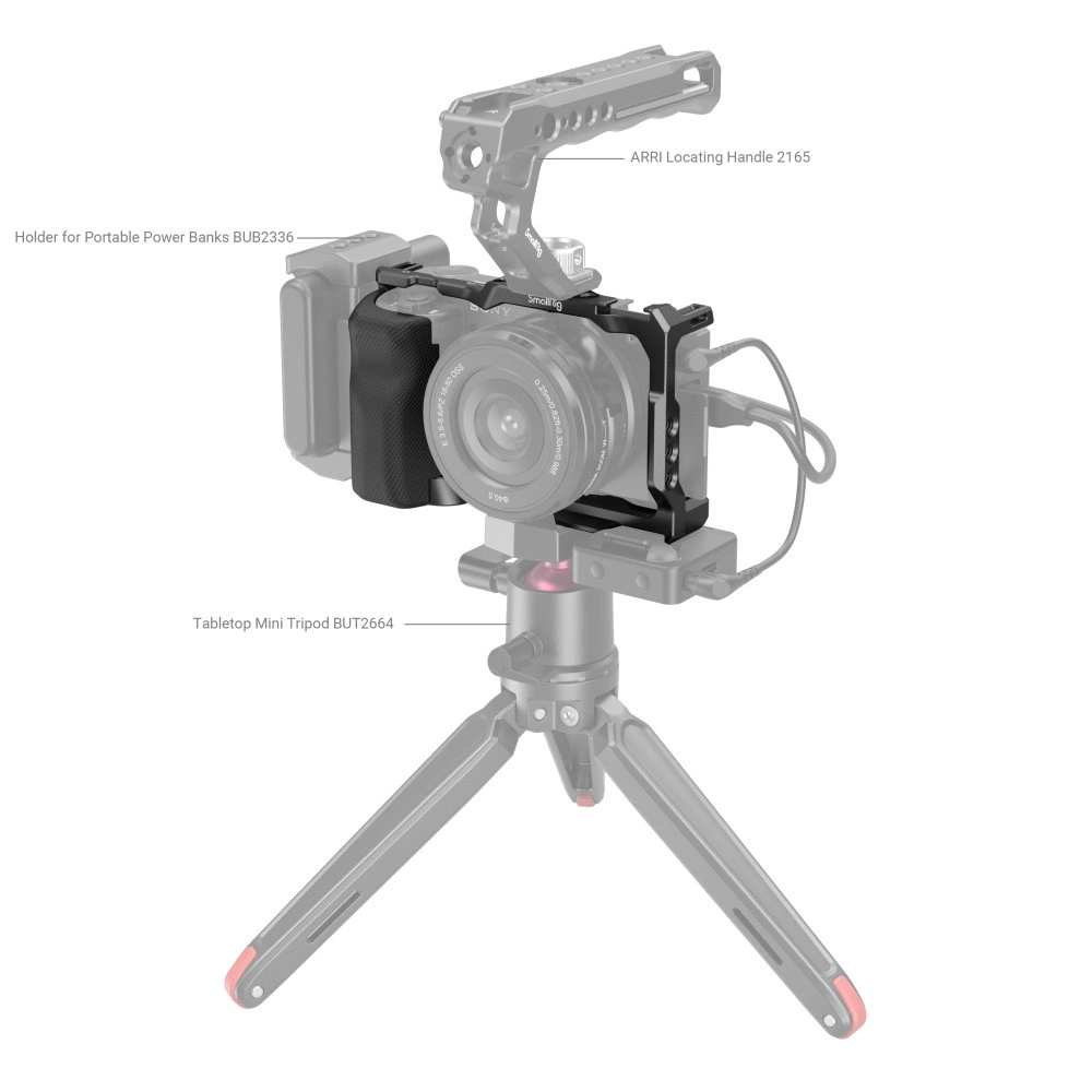 SMALLRIG ZV-E10 Cage With Grip For Sony SMALLRIG ZV-E10 Cage With Grip For Sony
