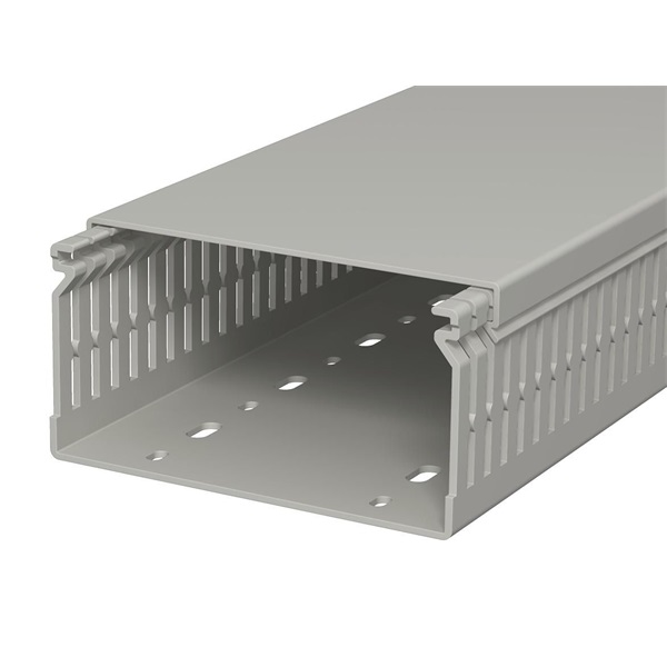 Obo 6178213 60mm x 120mm x 2000mm gránitszürke 12.5mm perforált huzalozócsatorna Obo 6178213 60mm x 120mm x 2000mm gránitszürke 12.5mm perforált huzalozócsatorna