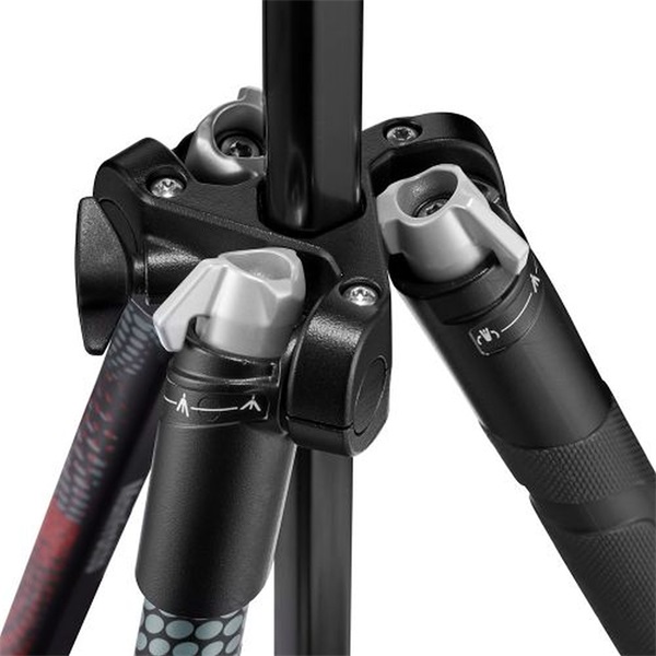 Manfrotto MKELMII4RD-BH Element MII állvány gömbfejjel piros