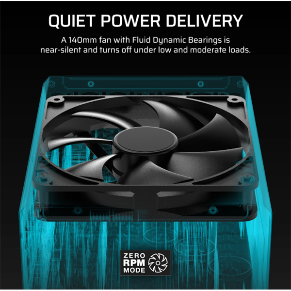 Corsair iCUE LINK HXi SHIFT Series, iCUE LINK HX1200i SHIFT 1200 Watt  Tápegység