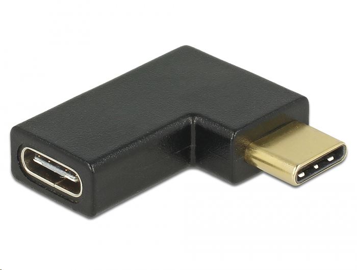 Delock 65915 USB 10 Gbps (USB 3.1 Gen 2) USB Type-C csatlakozó > csatlakozó ívelt, bal / jobb Delock 65915 USB 10 Gbps (USB 3.1 Gen 2) USB Type-C csatlakozó > csatlakozó ívelt, bal / jobb