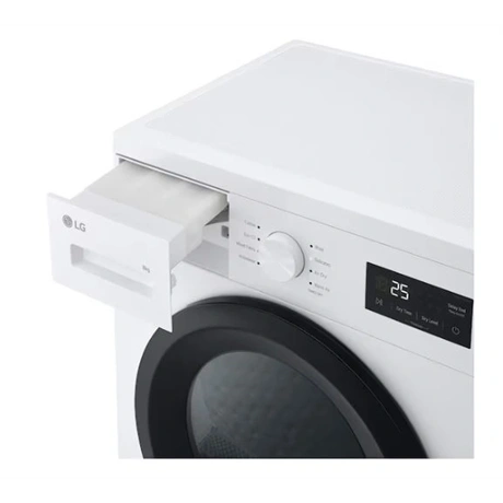 Lg RHA1008NWK Hőszivattyús szárítógép Fehér/Fekete - 8 kg, D energiaosztály