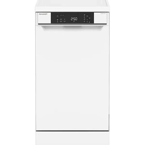 Sharp QW-NS1CF49EW-EU szabadonálló mosogatógép fehér Sharp QW-NS1CF49EW-EU szabadonálló mosogatógép fehér