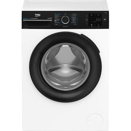 Beko BM3WFSU38213WPBB Elöltöltős mosógép - 8kg, 1200 ford./perc, A Energiaosztály, SteamCure gőz technológia