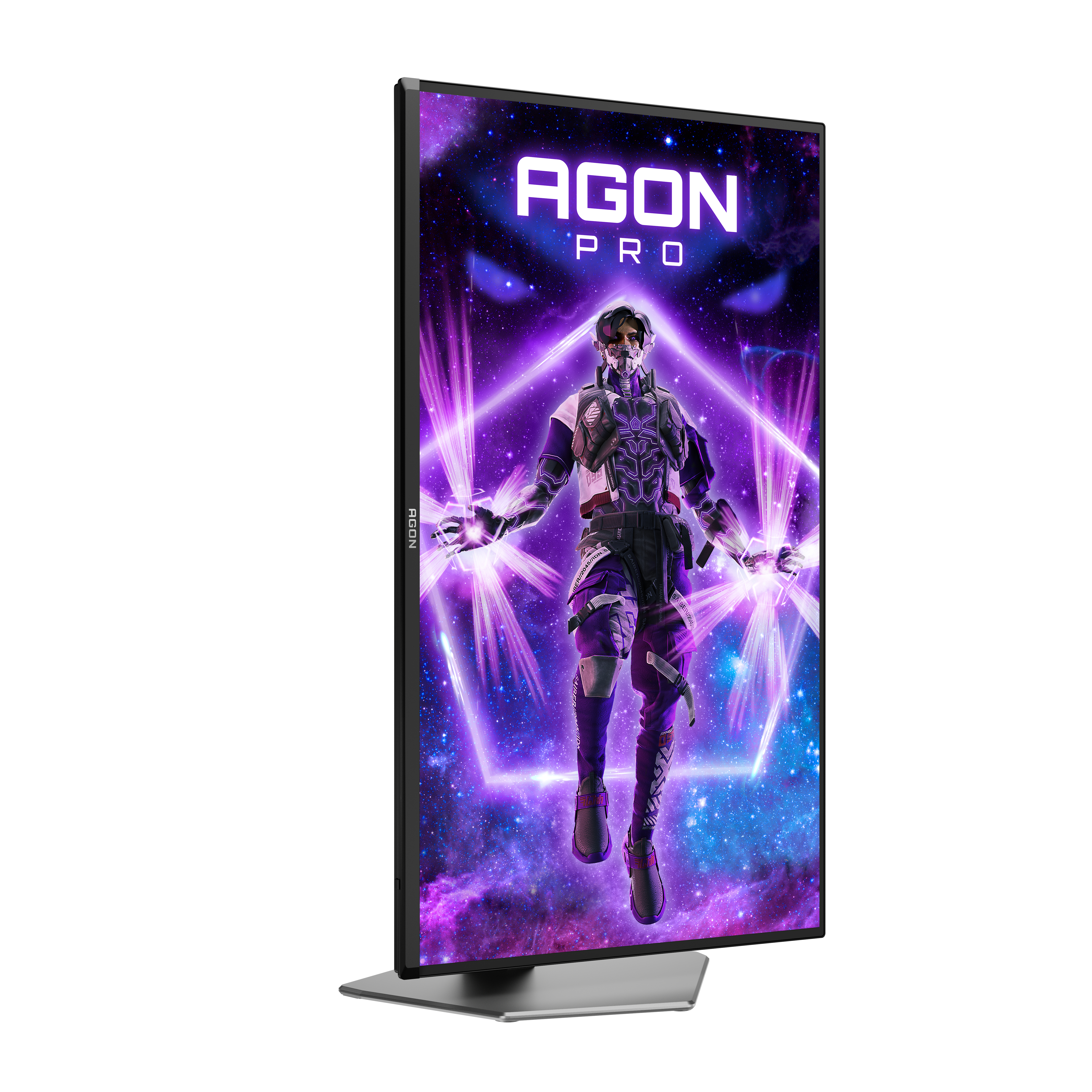 AOC 31.5" AG326UZD2 Monitor - 3840x2160, 4K, OLED, QD-OLED, 240Hz, 0,03ms, Hangszóró, G-Sync, Pivot, Gamer, Fekete