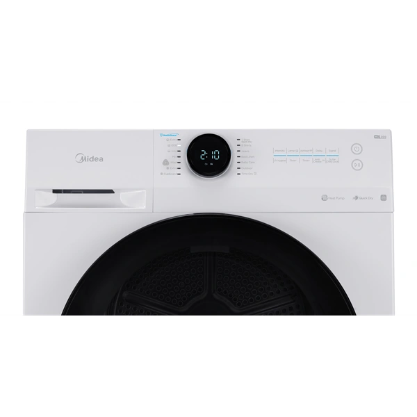 Midea MD200H100BW/W-HR Hőszivattyús szárítógép Fehér - 10 kg, C Energiaosztály