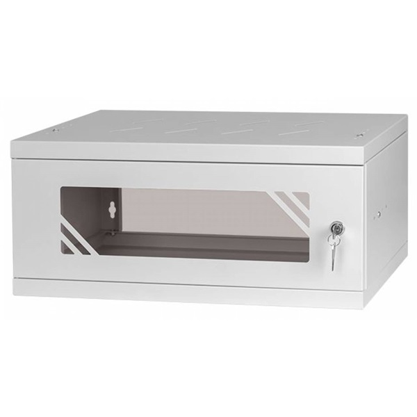 Stalflex 4U fali rack szekrény 19" 350mm szürke (RC19-4U-350GG)