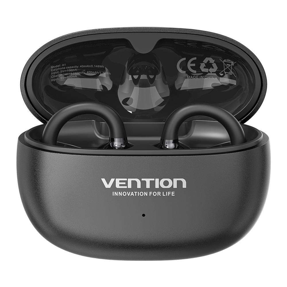 Vention ECHO CLIP A1 Open Ear clips  fülhallgató Fekete