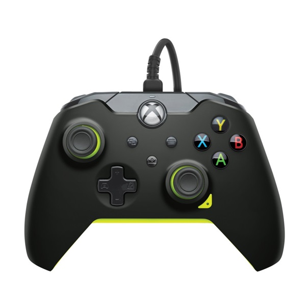 PDP Electric Xbox Series X|S/Xbox One/PC 3,5 mm audio vezetékes fekete kontroller PDP Electric Xbox Series X|S/Xbox One/PC 3,5 mm audio vezetékes fekete kontroller