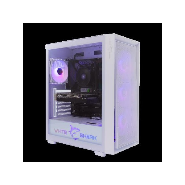 WHITE SHARK WARHEAD-3/W E-ATX/ATX/M-ATX/ITX gamer Számítógépház Fehér WHITE SHARK WARHEAD-3/W E-ATX/ATX/M-ATX/ITX gamer Számítógépház Fehér