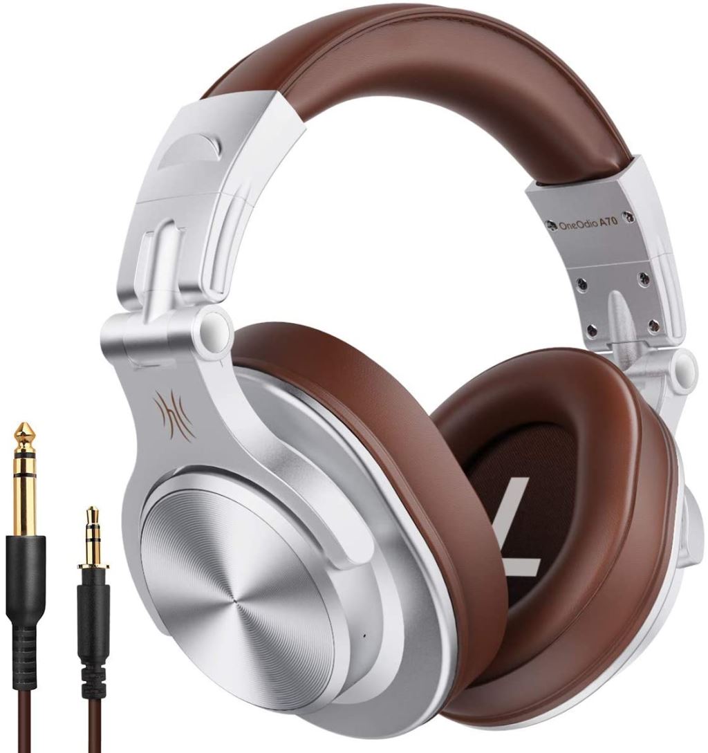 OneOdio A70 Bluetooth fejhallgató ezüst
