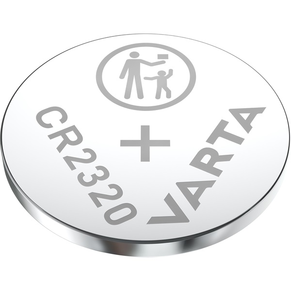 CR2320 lítium gombelem, 3 V, 135 mA, Varta BR2320, DL2320, ECR2320, KCR2320, KL2320, KECR2320, LM2320 CR2320 lítium gombelem, 3 V, 135 mA, Varta BR2320, DL2320, ECR2320, KCR2320, KL2320, KECR2320, LM2320