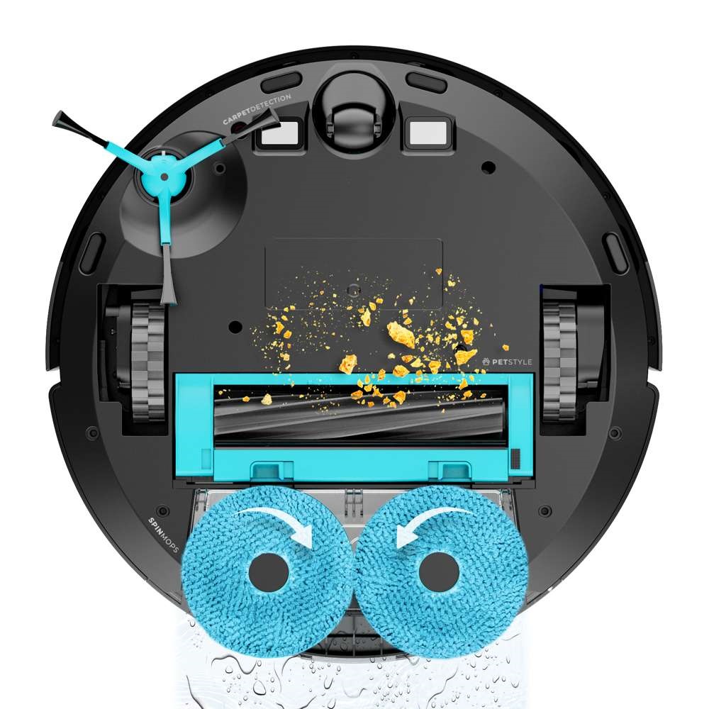 Conga 9590 Spin Revolution Ultra Power Home Robotporszívó Fekete