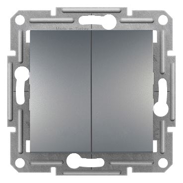 Schneider ASFORA Csillárkapcsoló rugós bekötés acél (EPH0300162)