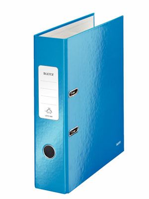 Leitz "180° WOW" lakkfényű iratrendező 80mm kék (E10050036) Leitz "180° WOW" lakkfényű iratrendező 80mm kék (E10050036)