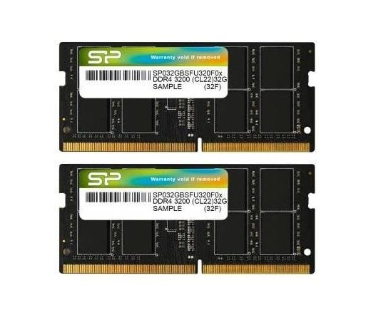 64GB 2666MHz DDR4 Notebook RAM Silicon Power CL19 (2x32GB) (SP064GBSFU266F22)