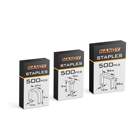 Handy 10442B Kézi tűzőgép szett kofferben 