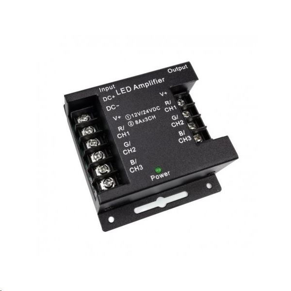Optonica RGB LED szalag jelerősítő (AC6326) Optonica RGB LED szalag jelerősítő (AC6326)