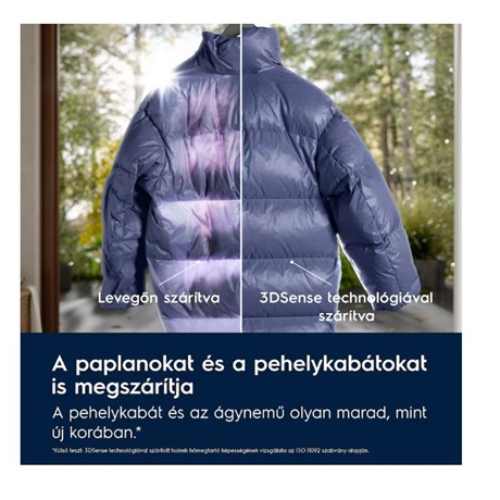 Electrolux EW8D394ME  9kg Hőszivattyús szárítógép 