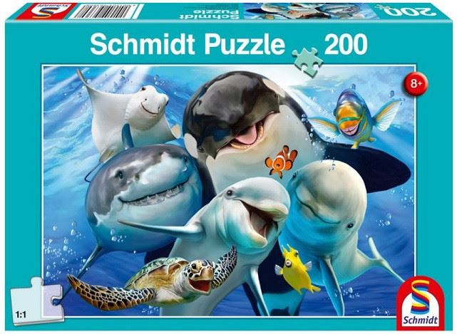 Schmidt Víz alatti barátok, 200 db-os puzzle (56360) Schmidt Víz alatti barátok, 200 db-os puzzle (56360)