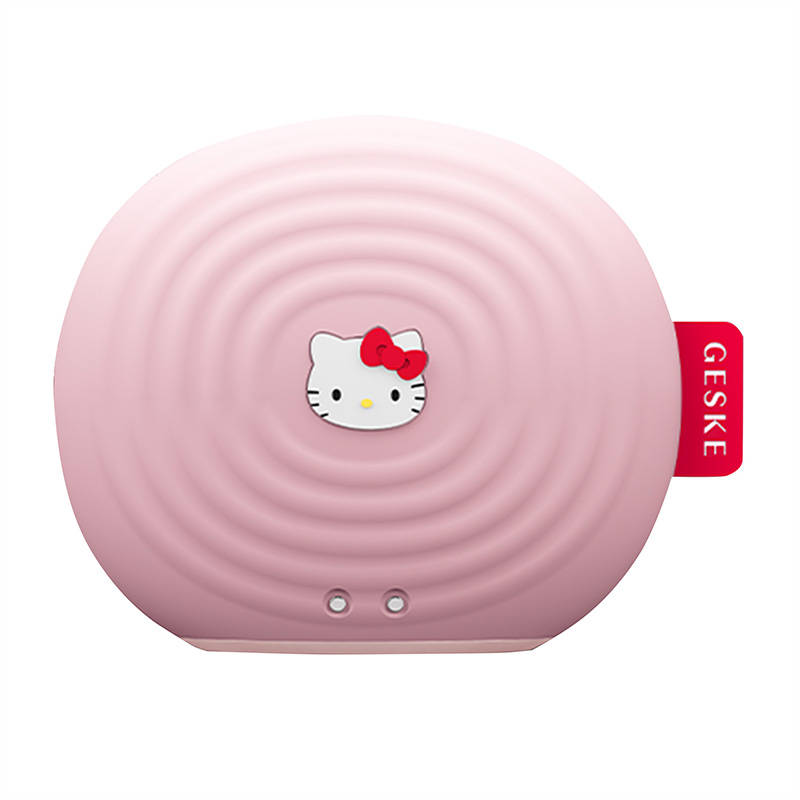 Facial Cleaning Sonic Brush 4in1 Geske with APP (hello kitty pink)