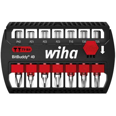 Wiha SB 7946TY-903 BitBuddy 49 42116 Bit készlet 7 részes Kereszthornyú Phillips, Kereszthornyú Pozidriv, TORX Plus Wiha SB 7946TY-903 BitBuddy 49 42116 Bit készlet 7 részes Kereszthornyú Phillips, Kereszthornyú Pozidriv, TORX Plus