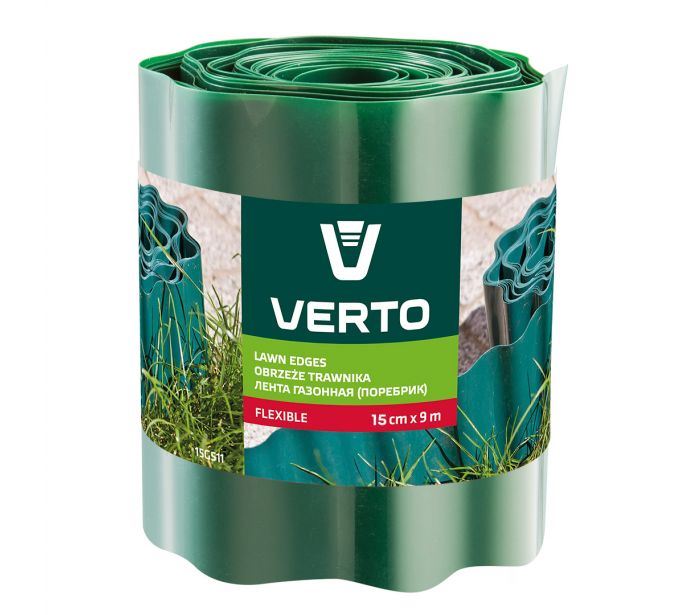Verto 15G511 Ágyásszegély 15cm 9m zöld Verto 15G511 Ágyásszegély 15cm 9m zöld