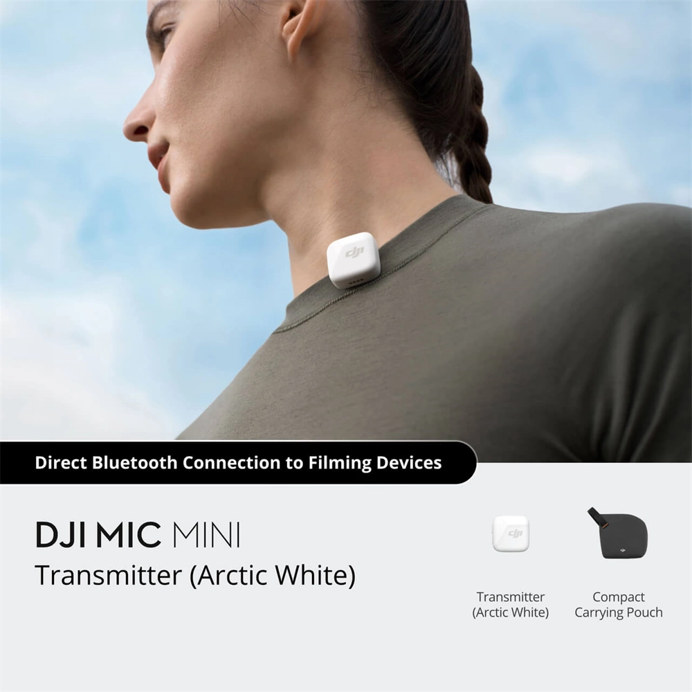 DJI Mic Mini Transmitter  Arctic Fehér
