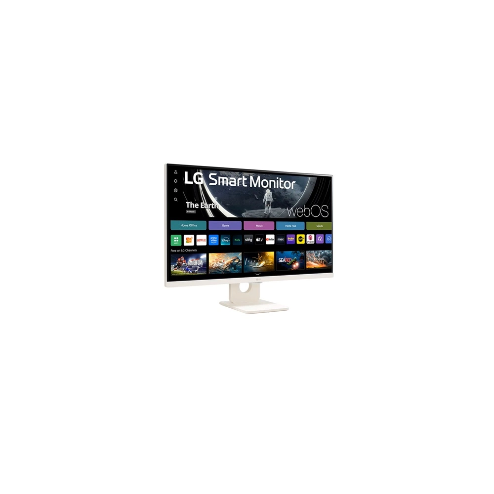 LG 27" 27U511SA-W.AEU Smart Wireless Monitor - Full HD, 1920x1080, 100Hz, Fehér