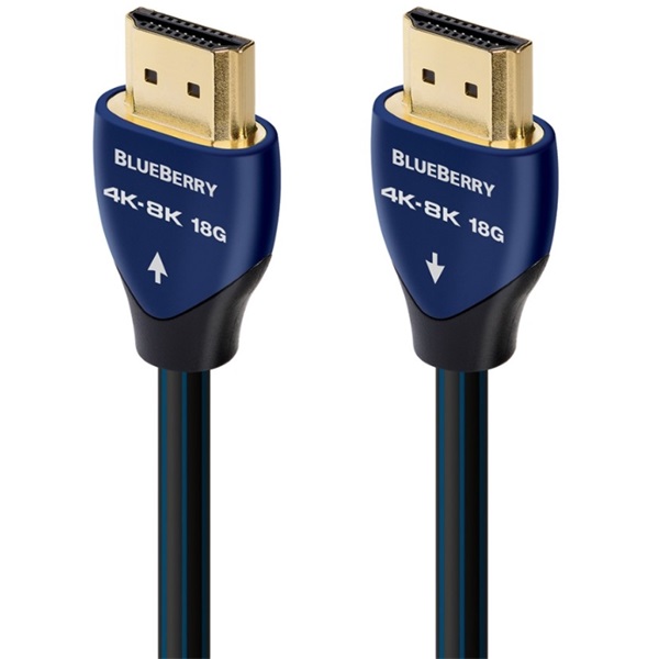 AudioQuest BlueBerry HDM18BLUE100 1m HDMI 2.1 kábel AudioQuest BlueBerry HDM18BLUE100 1m HDMI 2.1 kábel
