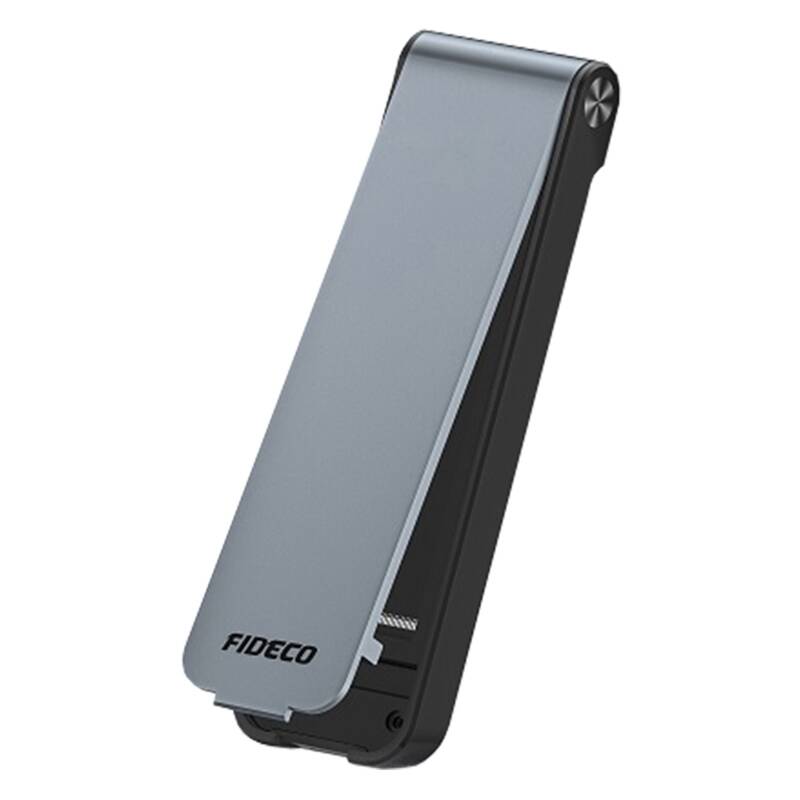 FIDECO M210CP (USB-C/USB 3.2) SSD M.2 NVMe 10Gbps Ház Szürke 