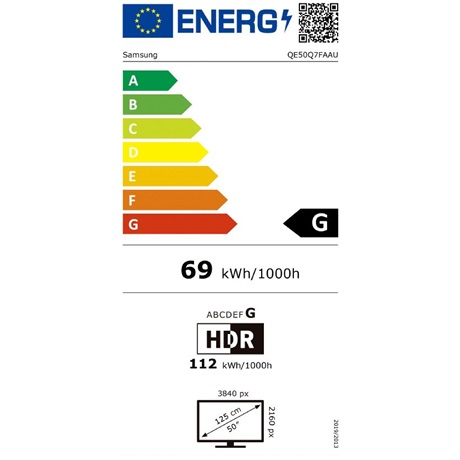 Samsung QE50Q7FAAUXXH UHD QLED SMART Televízió