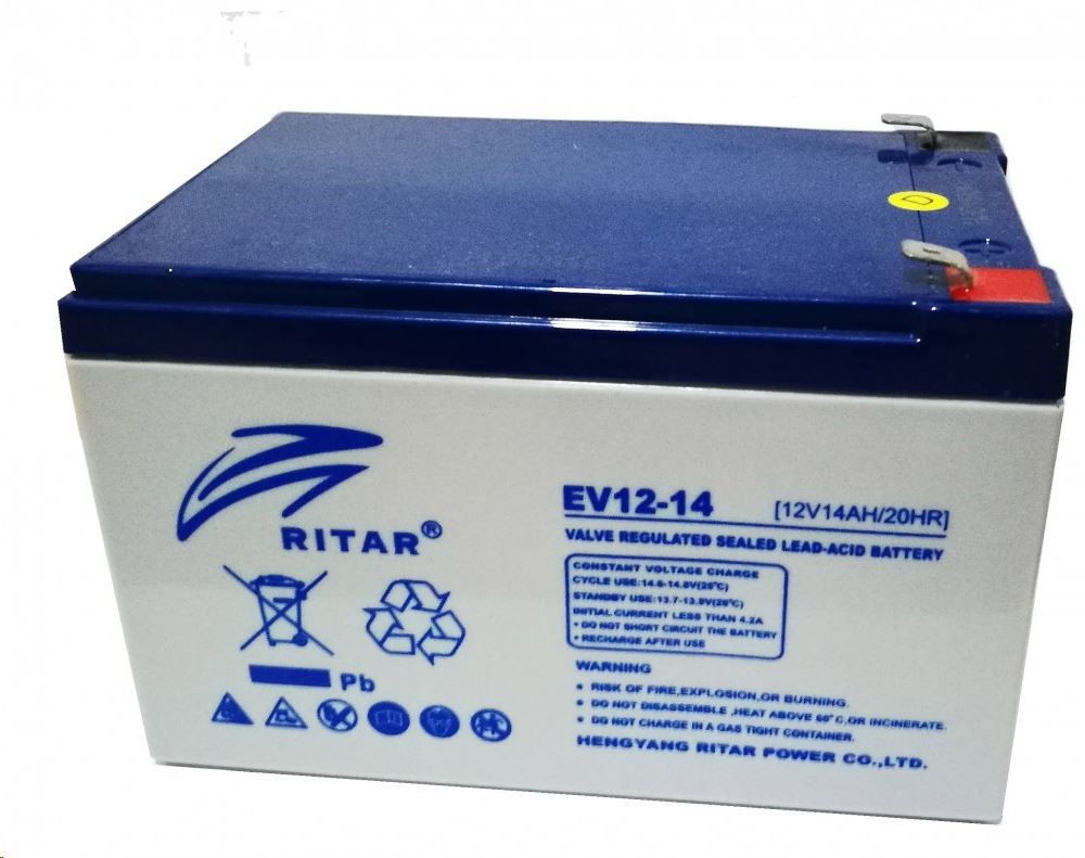 Ritar EV12-14-F2 12V 14Ah elektromos járműmeghajtó akkumulátor Ritar EV12-14-F2 12V 14Ah elektromos járműmeghajtó akkumulátor