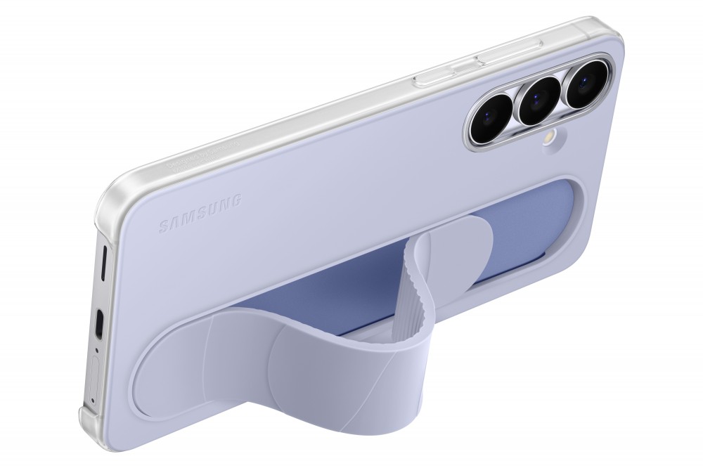 Samsung Galaxy S25 FE Stand Grip tok, világos kék