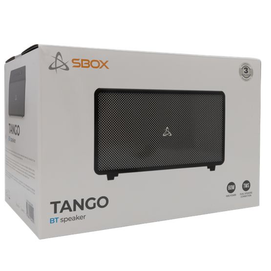  SBOX BT-60B TANGO bluetooth v5.3 hangszóró 60W fekete