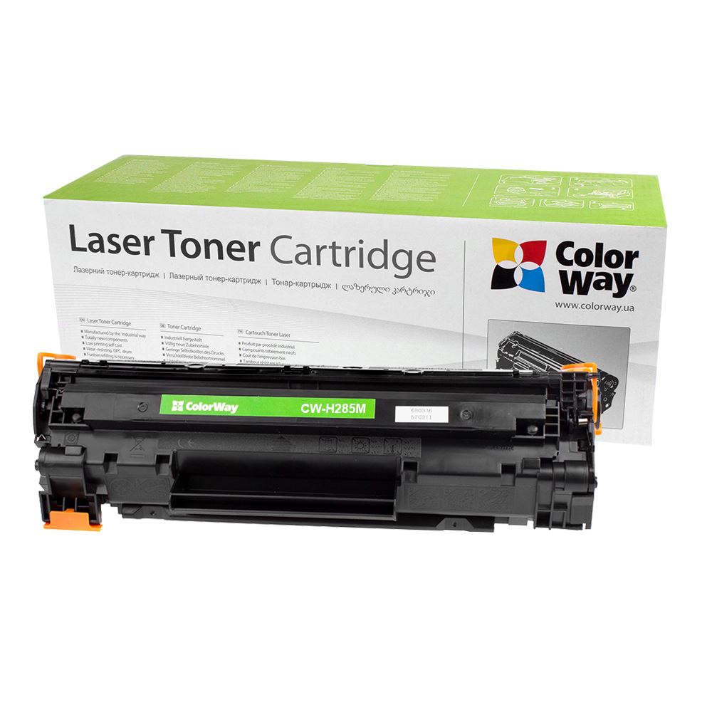 ColorWay CW-H285M HP:CE285A/Canon toner fekete ColorWay CW-H285M HP:CE285A/Canon toner fekete