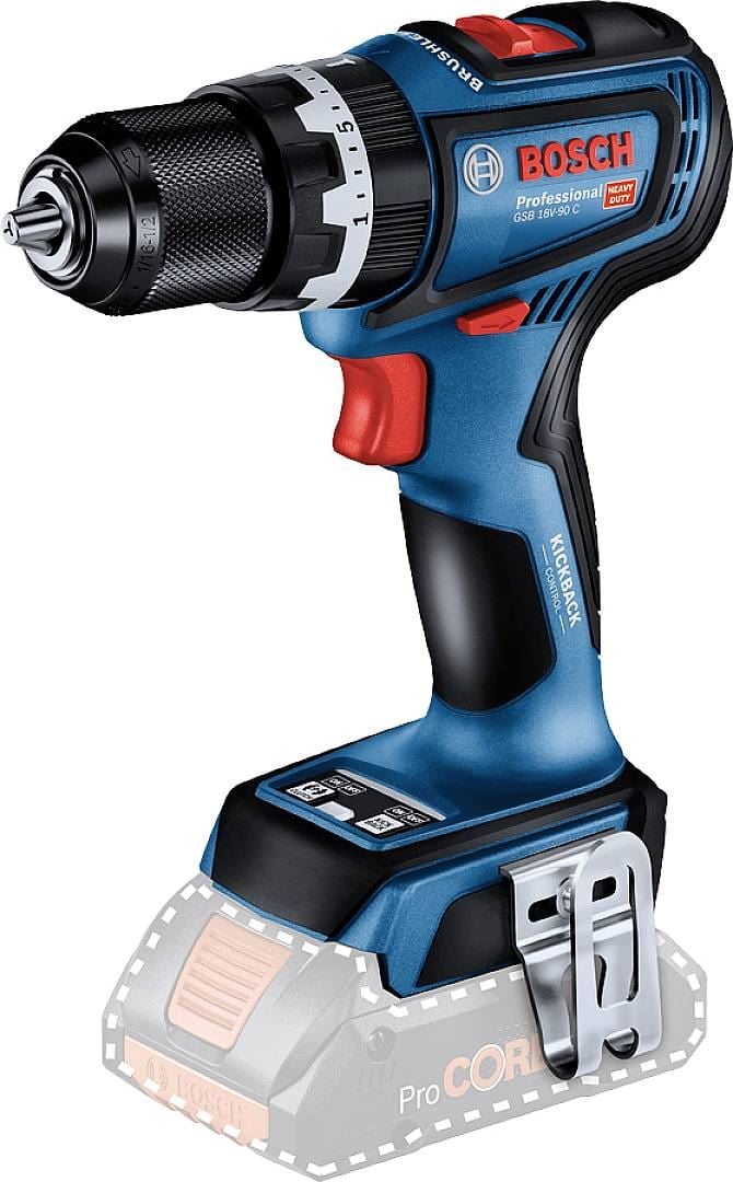 Bosch GSB 18V-90 C akkus ütvefúró-csavarozógép, akkumulátor nélkül (06019K6100)