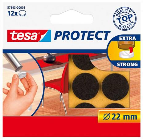 TESA Protect karcolásgátló 22 mm Filckorong  Barna