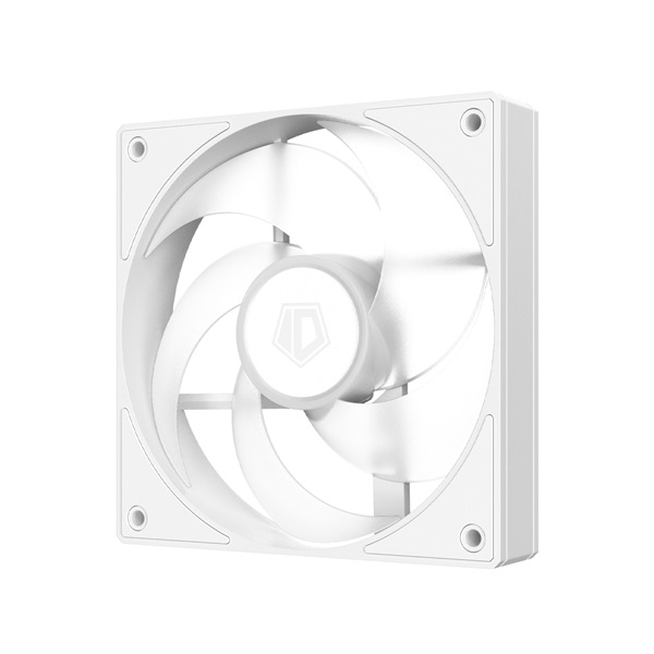 ID-Cooling  12cm AS-120-ARGB-W 27,2dB  PWM 12cm ARGB Cooler Fehér