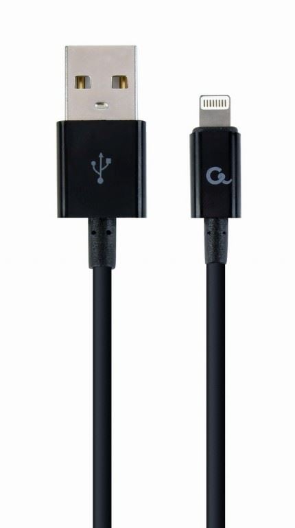 Gembird 8-pin - USB Type-A adat- és töltőkábel 2m fekete (CC-USB2P-AMLM-2M) Gembird 8-pin - USB Type-A adat- és töltőkábel 2m fekete (CC-USB2P-AMLM-2M)