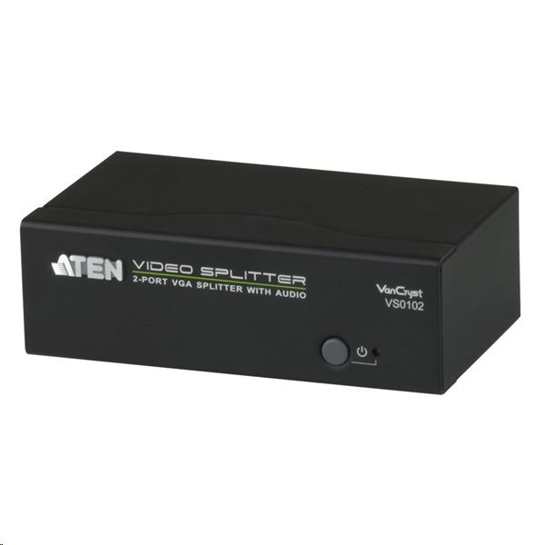 ATEN VanCryst VGA Splitter 2 portos (VS0102-AT-G) ATEN VanCryst VGA Splitter 2 portos (VS0102-AT-G)
