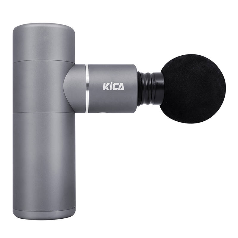 Vibrating gun massager KiCA K1 (grey)